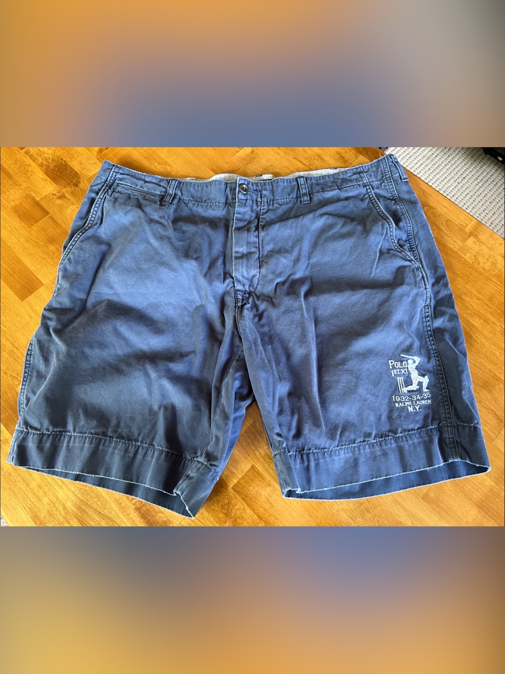 Polo by Ralph Lauren Deep Navy Men's Athletic Cotton Shorts